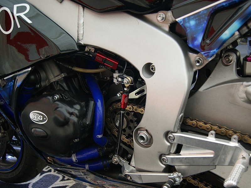 Motor de Honda CBR1000RR con cambio semiautomático 