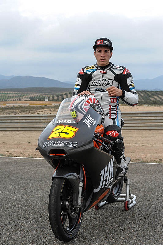 Mavercik Viñales afronta el 2013 con el objetivo de vencer en la categoría de Moto3