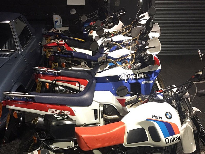 Colección de motos Dakarianas