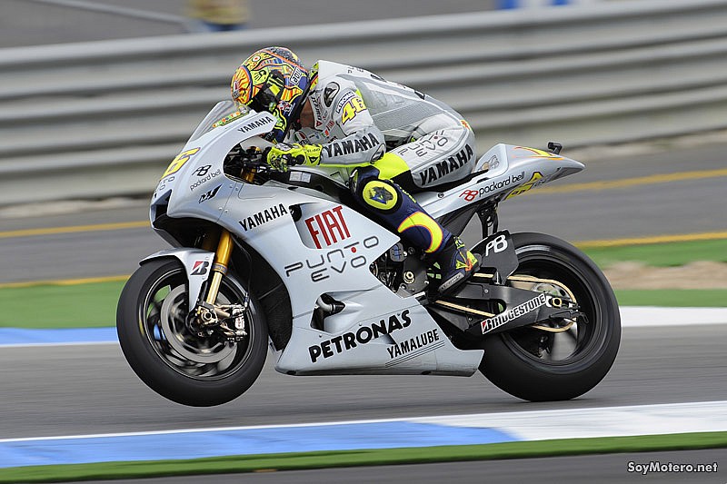 Valentino Rossi - primeros libres GP Portugal 2009, Estoril