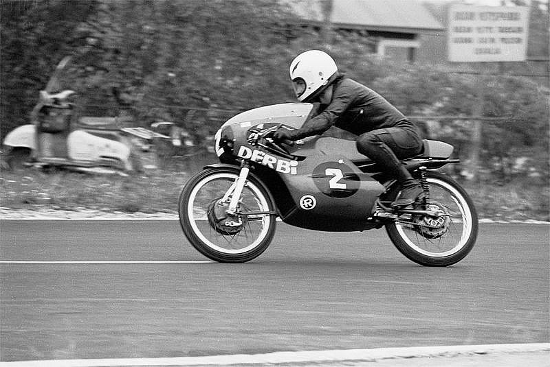 Ángel Nieto (Kreidler), campeón del mundo de 50 ccc en 1972
