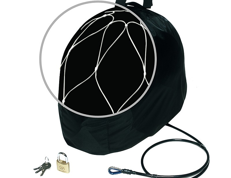 Pacsafe Lidsafe: fundas de casco antirrobo y antilluvia