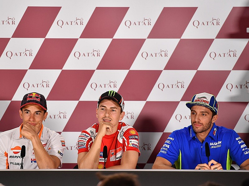Rueda de prensa del GP Qatar 2017