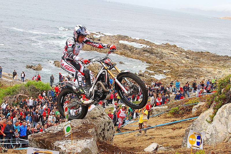 Tercera posición para el piloto del equipo oficial Gas Gas en el Trial de Baiona 2013