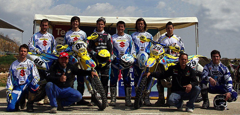 Equipo de Enduro Suzuki Import Cross 2009