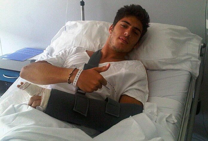 Axel Pons, intervenido satisfactoriamente de su mano izquierda