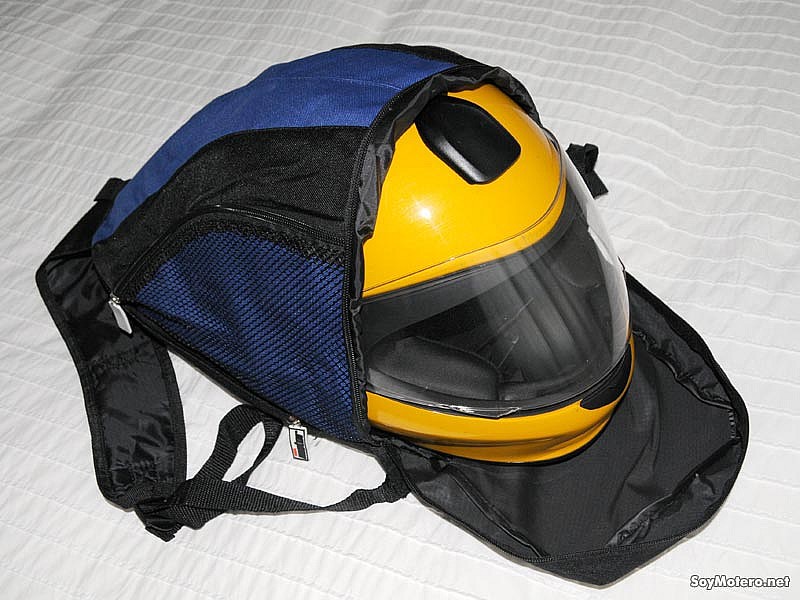 Marca Motor regala una mochila porta casco