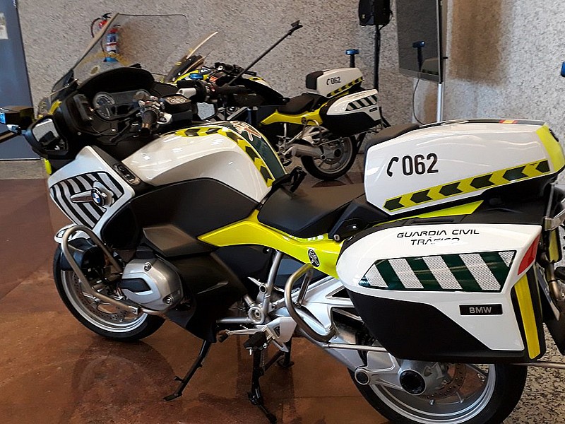 Las motos con las que la Guardia Civil patrullará las carreteras en Semana Santa