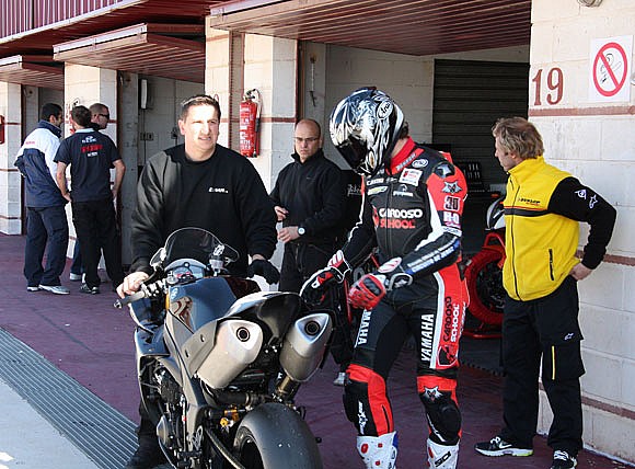 Dunlop test 2009 en el Circuito de Albacete