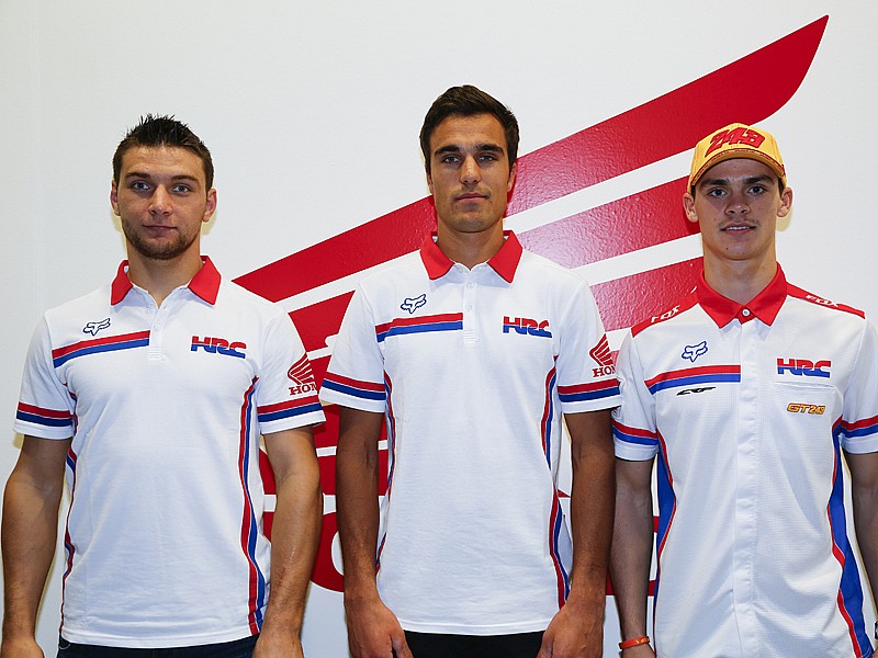 Bobryshev, Paulin y Gajser forman el Team HRC 2016 en MXGP.