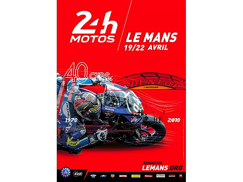 Cartel 24 Horas Le Mans 2018