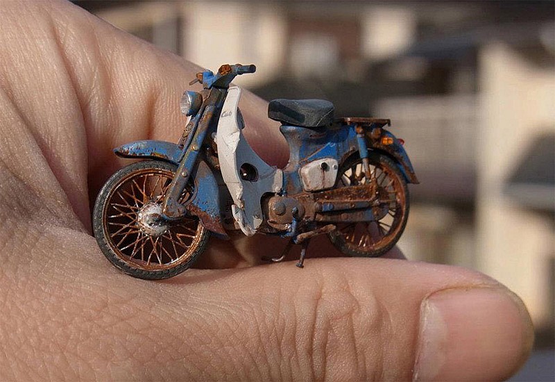 Las miniaturas increíblemente reales de Satoshi Araki