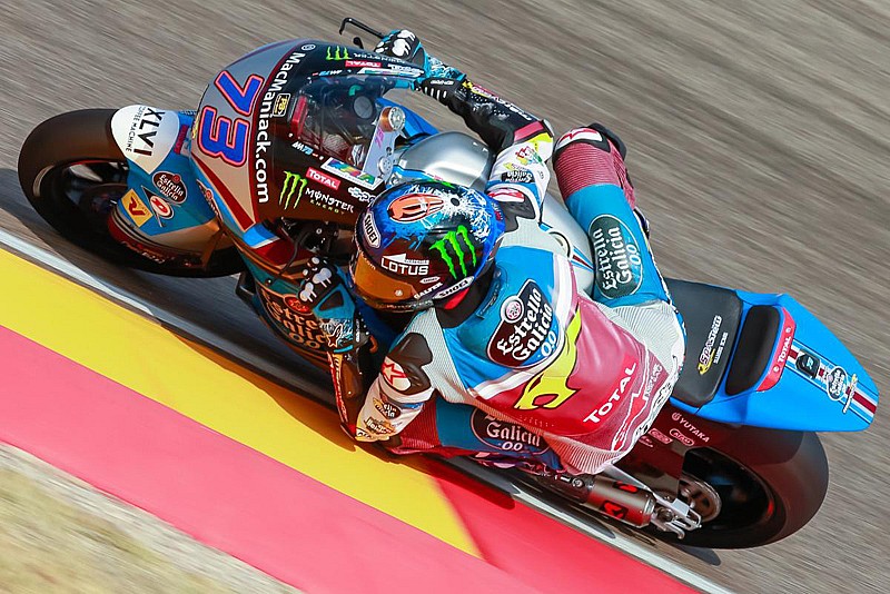 Márquez ha logrado su mejor resultado en Moto2