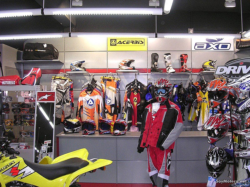 Tienda de ropa de moto España