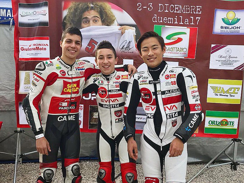 Tatsuki Suzuki, Matteo Patacca y Yari Montella también estuvieron en el Sic Supermoto Day 2017