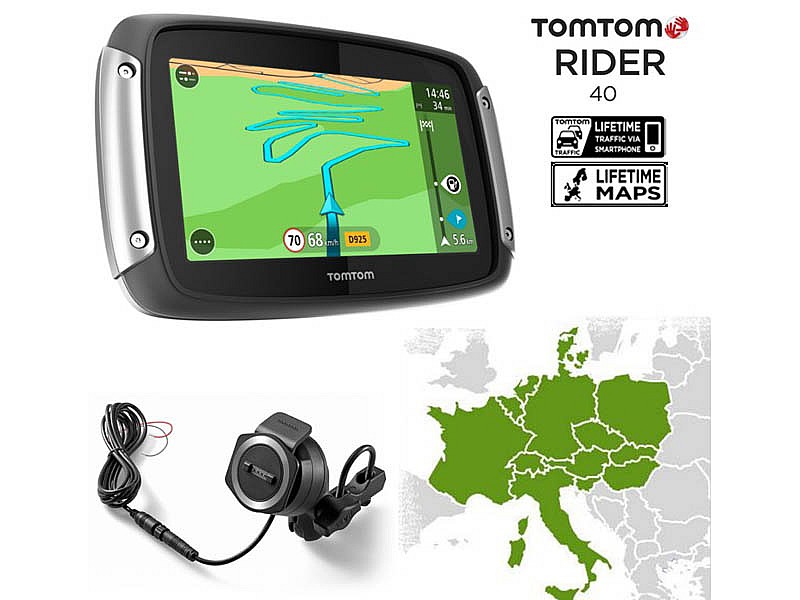 Acorta los trayectos en ciudad con el nuevo TomTom VIO, el navegador GPS  para scooter