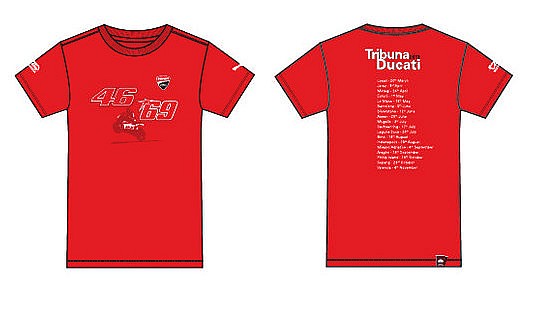 Camiseta tribuna Ducati Montmeló 2011