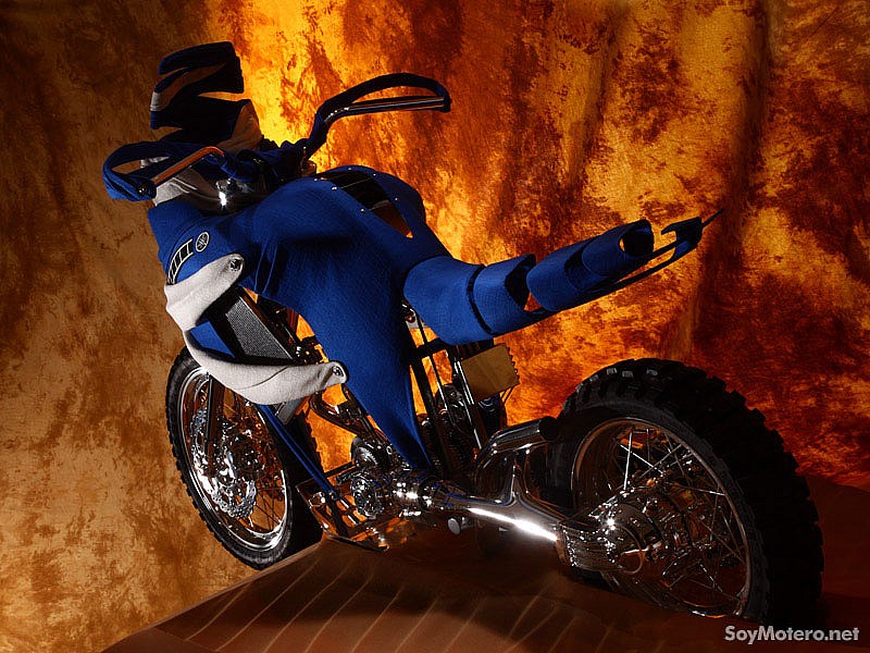 Yamaha Super Ténéré Concept Bike 2010, vista posterior
