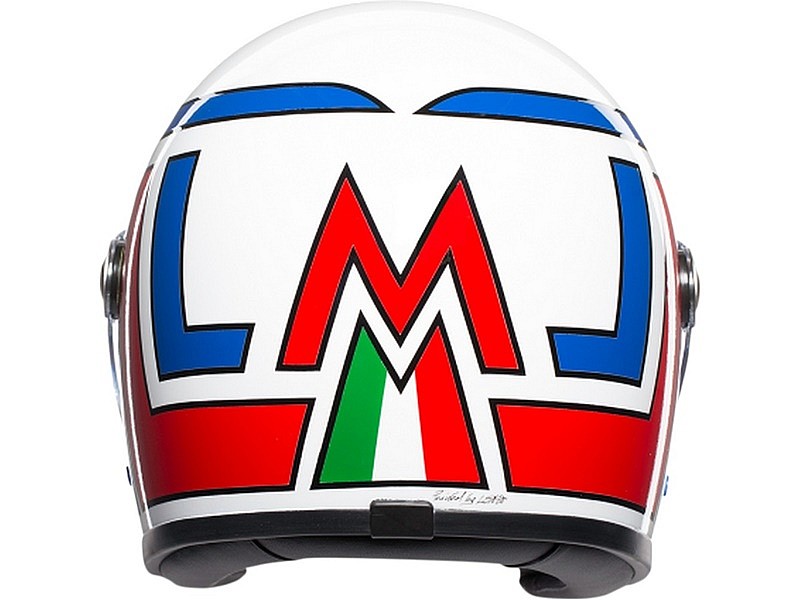 AGV X3000 Marco Lucchinelli - trasera
