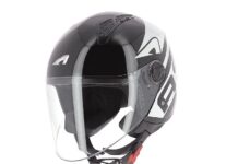 Casco Minijet de Astone con gráfico Link
