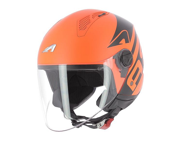 Casco Minijet de Astone con gráfico Link