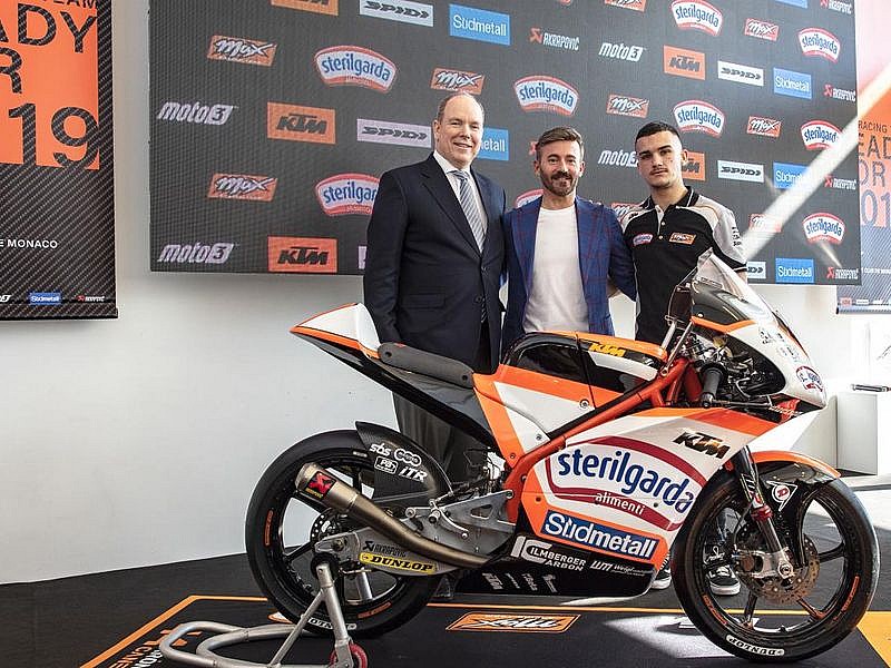 Este año su equipo debutará en el Mundial de Moto3