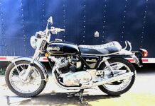 Norton Commando 850 de 1974 a estrenar