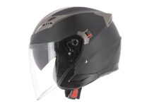 Casco DJ9 de Astone negro mate, perfil