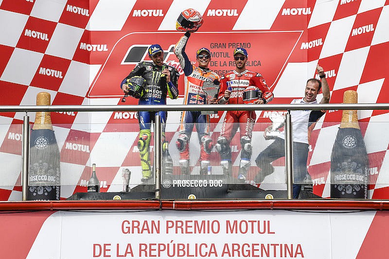GP Argentina podio MotoGP