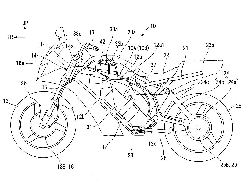 Patente Honda 2WD