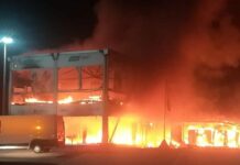 El fuego arrasa con las MotoE