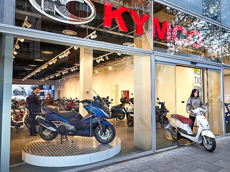 KYMCO España abre su Showroom
