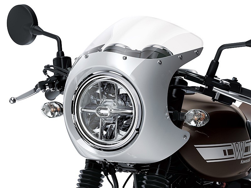 Kawasaki W800 Cafe - frontal