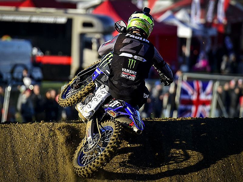 Paulin subió al podio final como tercer clasificado