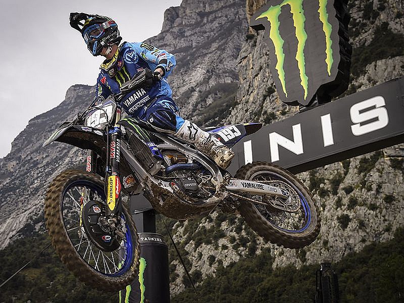 Geerts fue segundo en ambas mangas de MX2