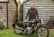 Allen Millyard y su Velocette V-twin