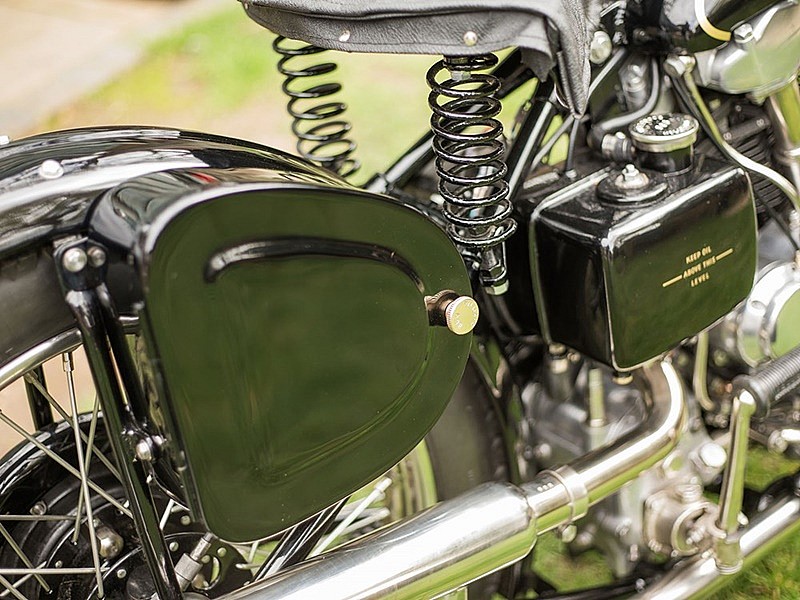 Velocette V-twin - aceite