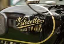 Velocette V-twin - depósito