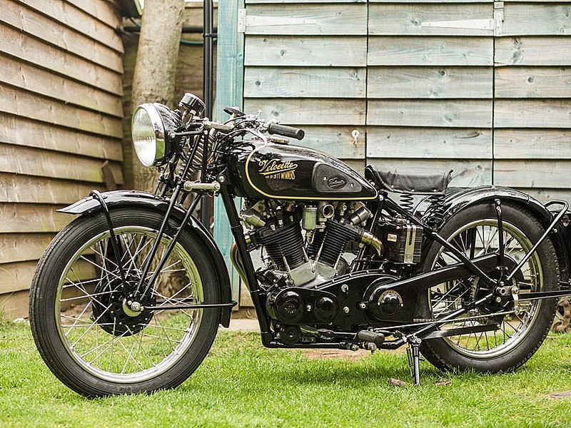 Velocette V-twin - izquierda
