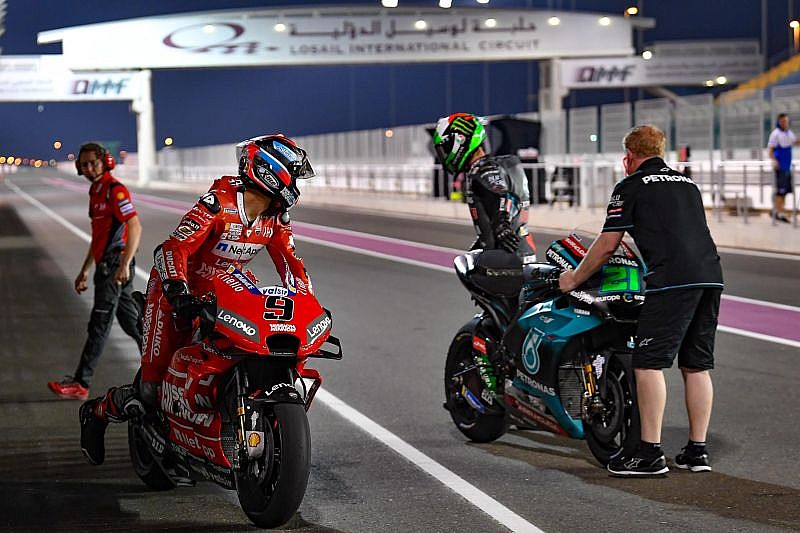 MotoGP Qatar test, Petrucci y Morbidelli