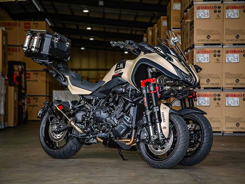 Yamaha Niken Turbo por Trooper Lu's Garage