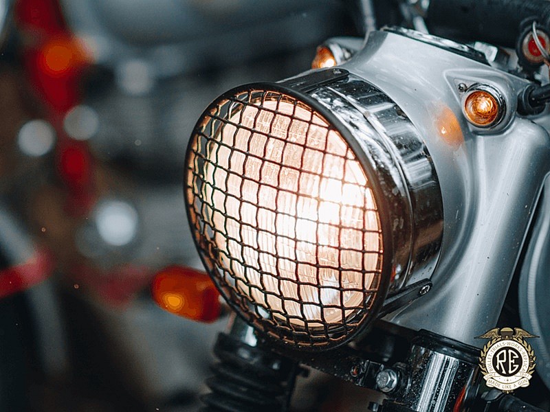 Royal Enfield Bullet Trials Works Replica - faro