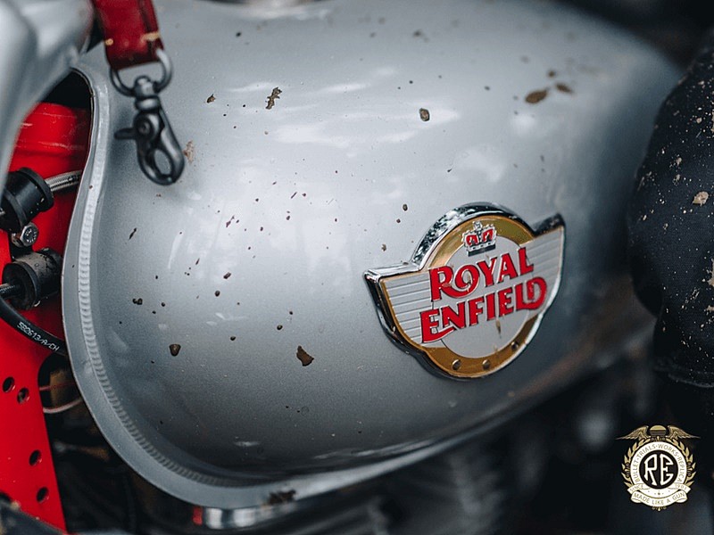 Royal Enfield Bullet Trials Works Replica - depósito