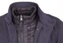 Detalle chaqueta y chaleco Tucano Urbano