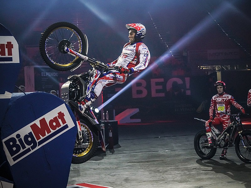 Benoit Bincaz (Beta), tercero en el X-Trial de Bilbao 2019