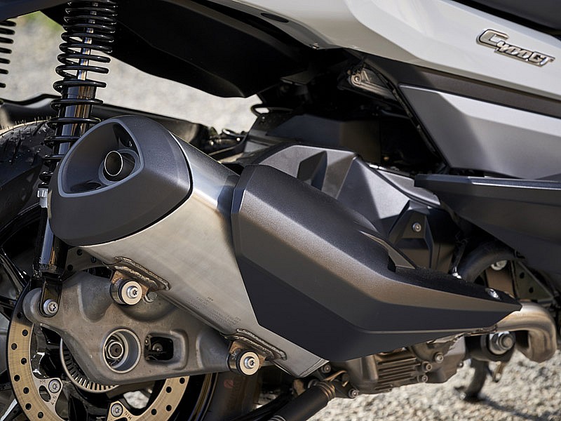 El propulsor monocilíndrico del BMW C400GT declara 34 CV a 7.500 rpm