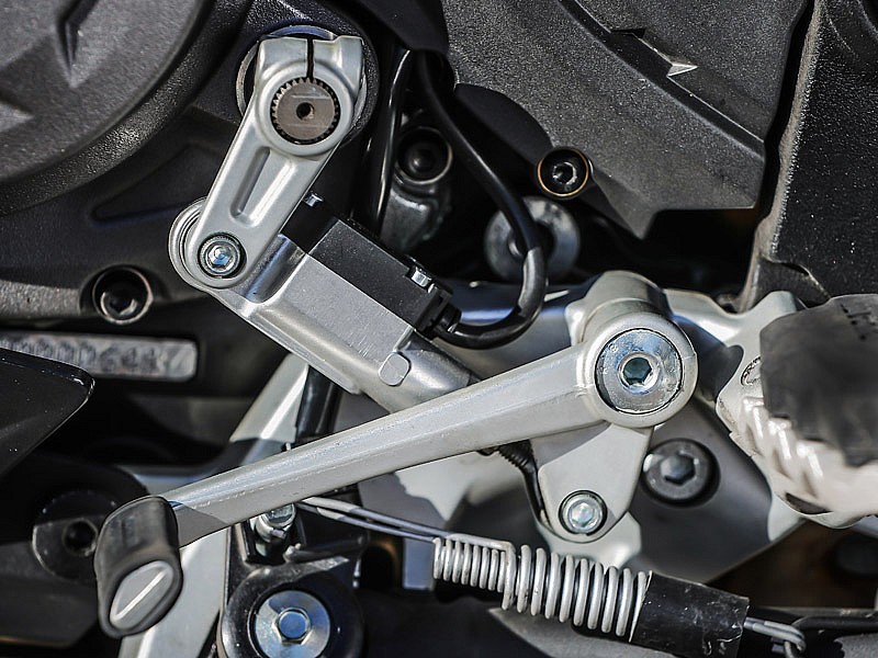 Cambio semiautomático up & down de serie en la Ducati Multistrada 950 S 2019