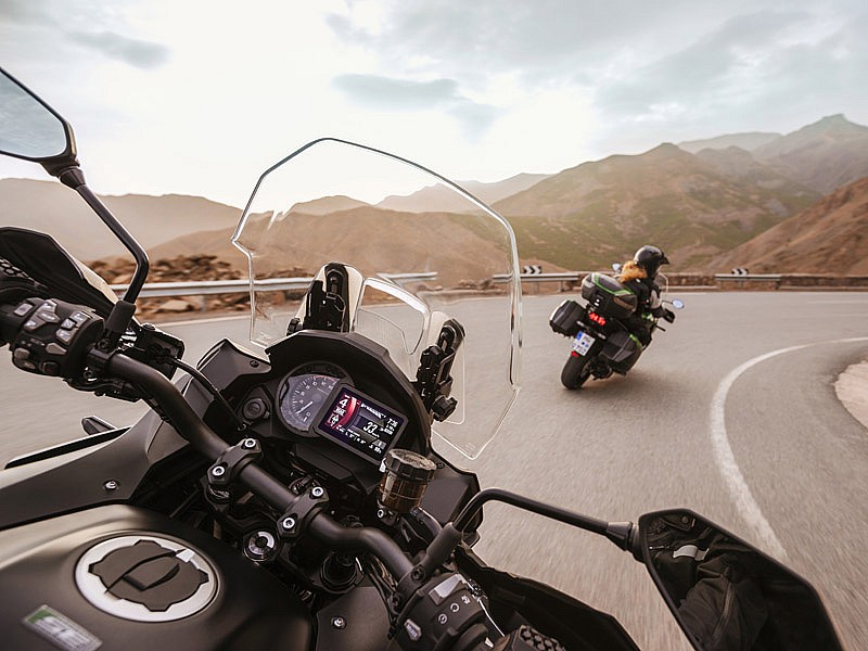 A los mandos de la Kawasaki Versys 1000 SE