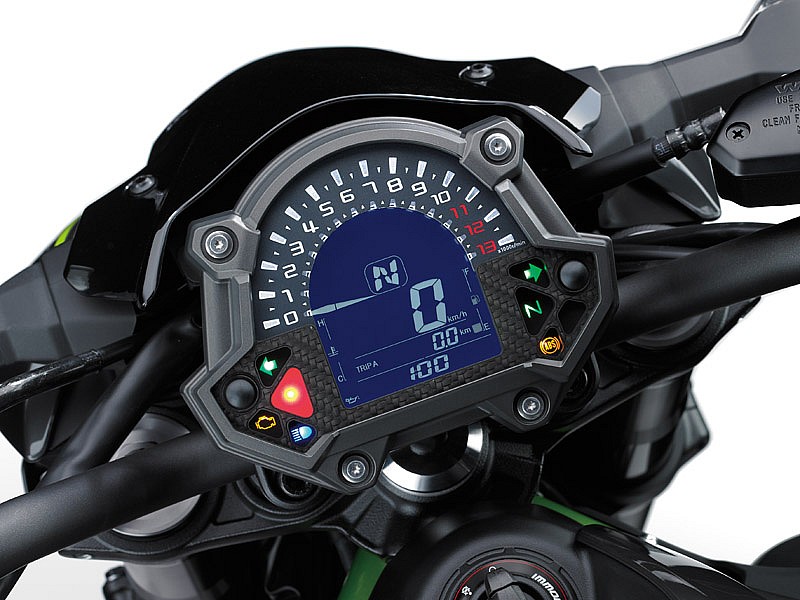 Instrumentación de la Kawasaki Z900