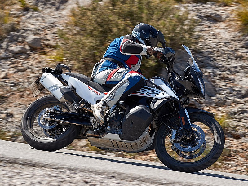 La KTM 790 Adventure dispone de 3 modos de conducción